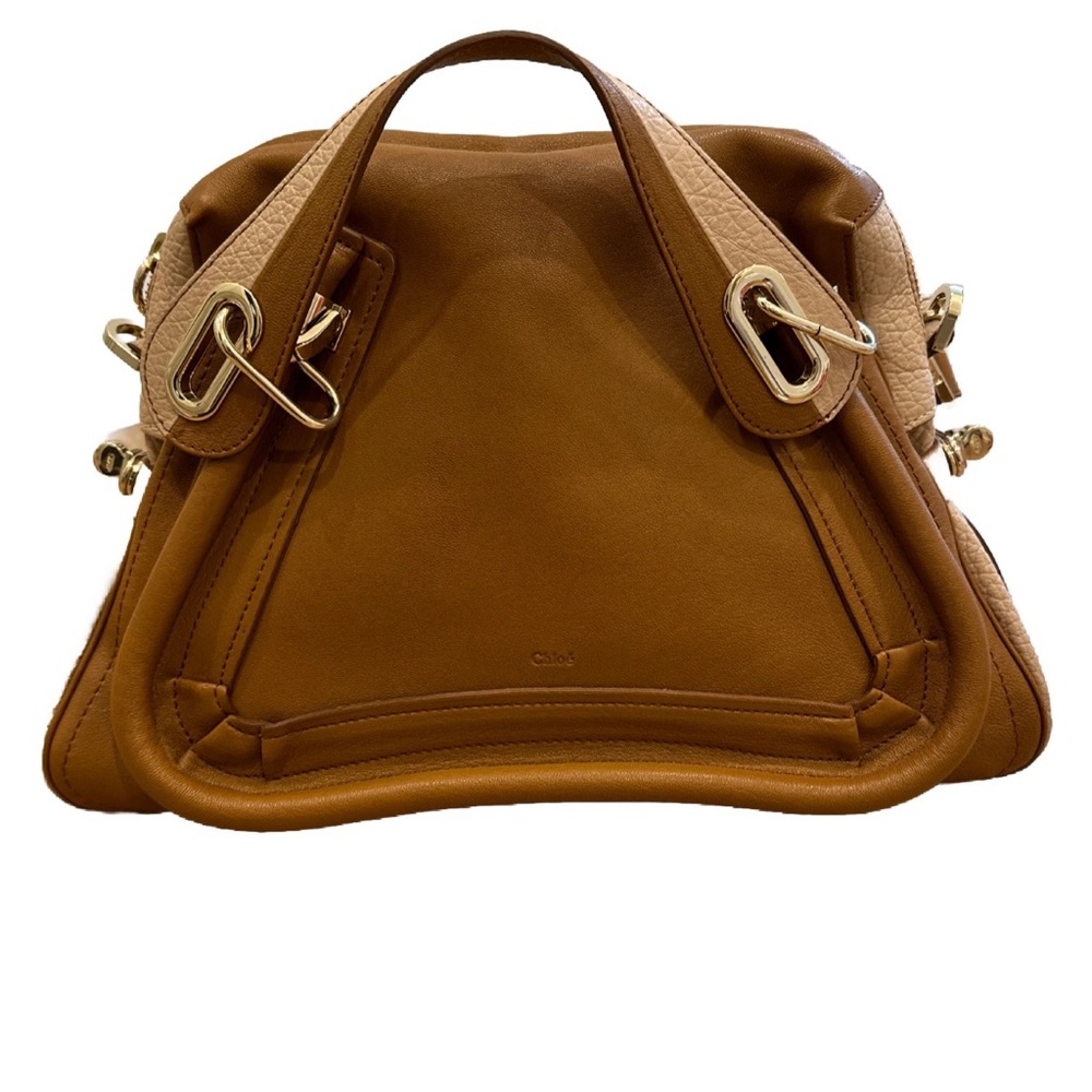 Chloe Paraty Military Medium Tan Shoulder Bag - New